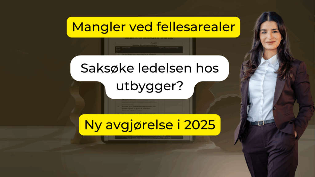 Kan styret saksøke ledelsen hos utbygger